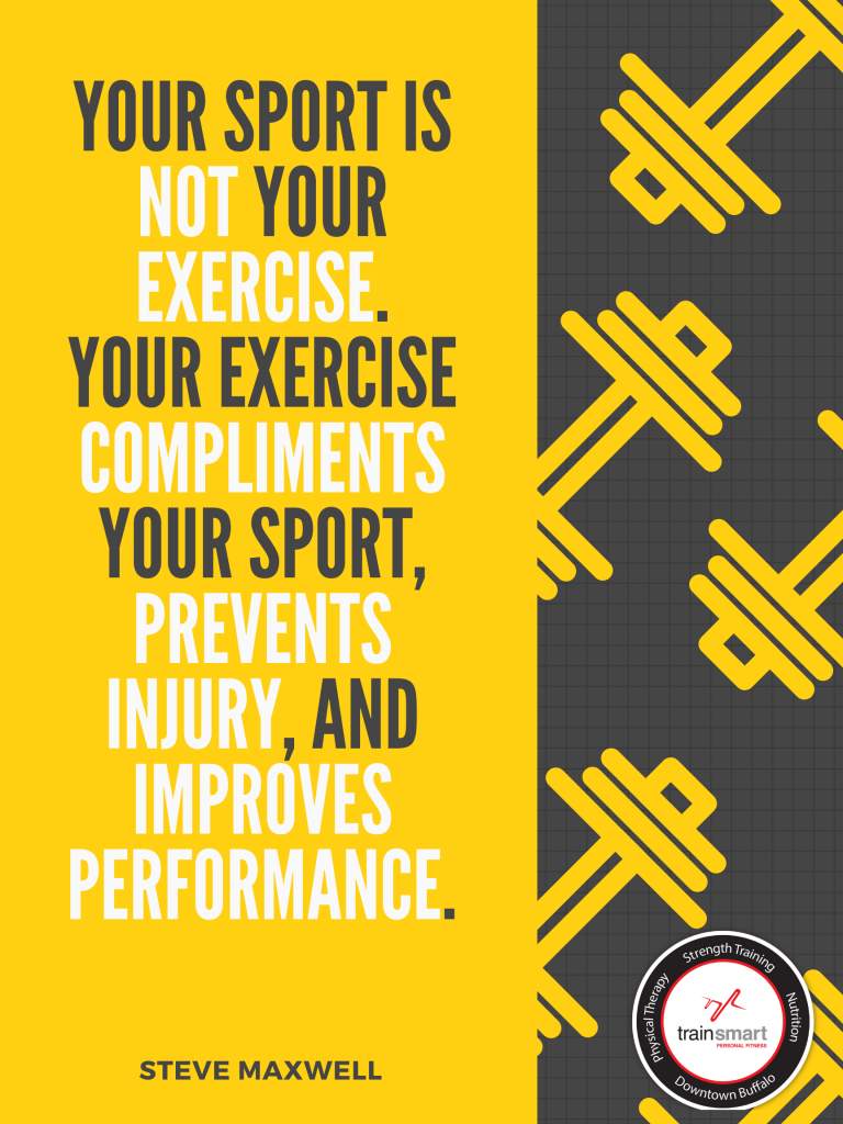 Your Sport is NOT Your Exercise