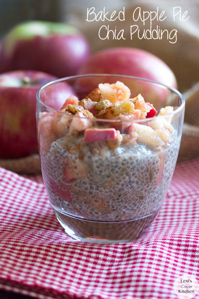 baked apple chia