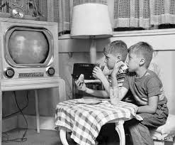 eating in front of tv